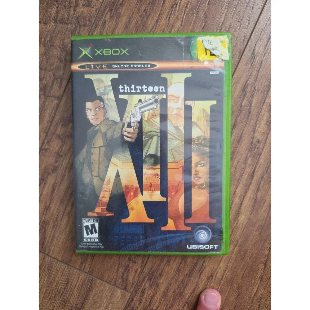 XIII Thirteen (Original Microsoft Xbox, 2003) CIB No Manual